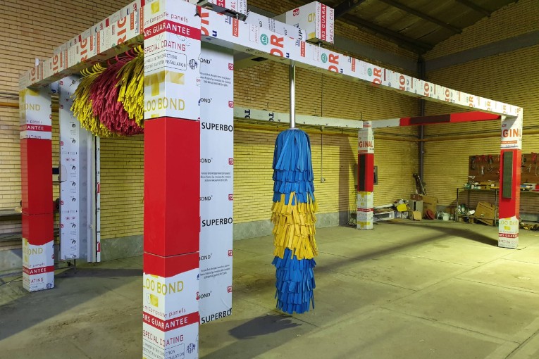 دستگاه کارواش هوشمند-مخترعان تبریز 