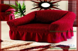 روکش مبل ,پیراهن مبل , کاورآماده مبلمان ازجنس پارچه ای وژلاتینی دررشت