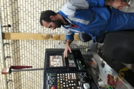 Cnc وتراش قطعات به صورت سری کاری 